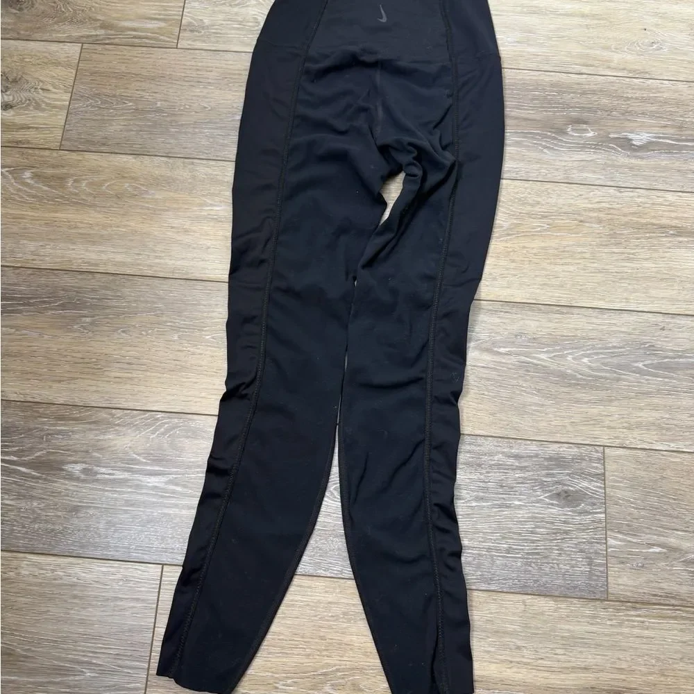 Nike Yoga Athletic Black Leggings Sz XS